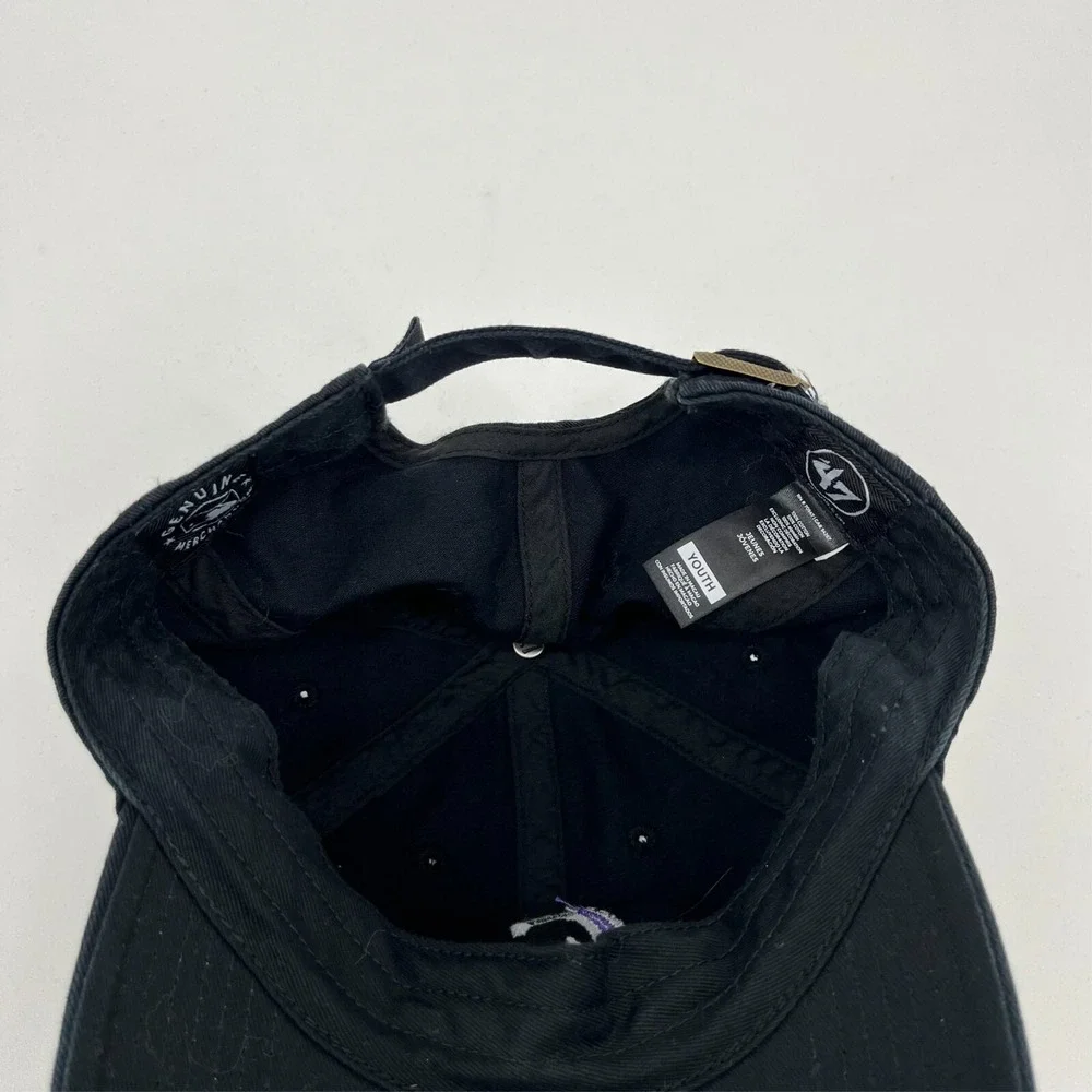 47 Brand Colorado Rockies MLB Kids Youth Baseball Cap Black Adjustable Hat